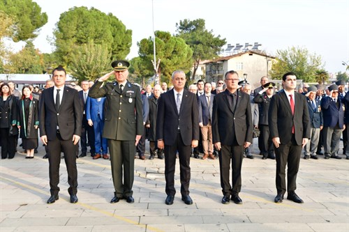 Gazi Mustafa Kemal Atatürk'ün Aramızdan Ayrılışının 86. Yıldönümü Anma Programı Düzenlendi.